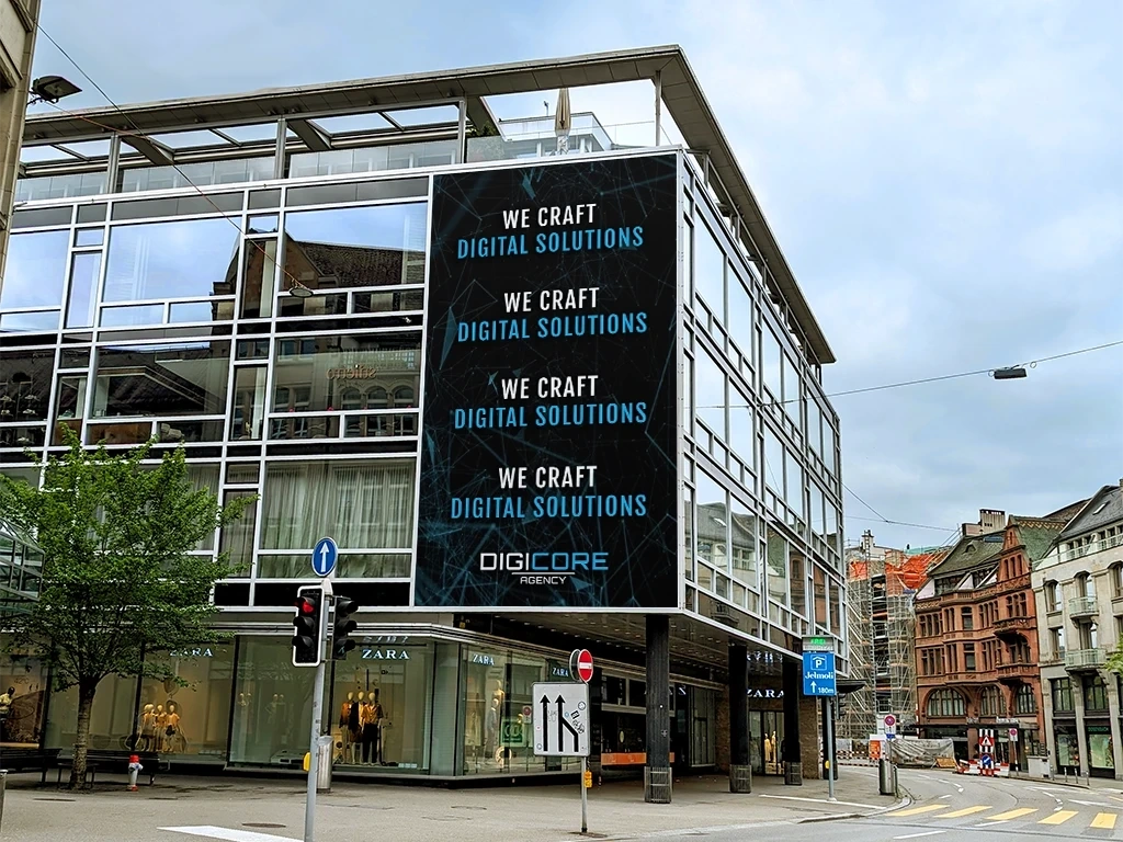 Exemple de design graphique par Digicore